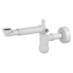 Umywalki I Baterie|Umywalki I Baterie|Deante Syfon do umywalki teleskopowy biały SPACE-SAVER LUX
