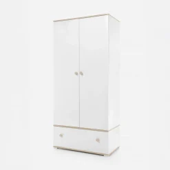 Szafy|Szafy Uchylne|inny Szafa biała z szufladą ZOYA