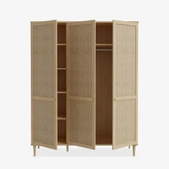 FORTE Szafa boho 3-drzwiowa CALASETTA