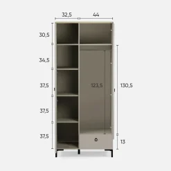 Szafy Uchylne|Esteti Szafa do salonu DOMINICA