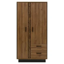 Szafy Uchylne|Furni Home Szafa DORIAN DN9 2D2S z oświetleniem