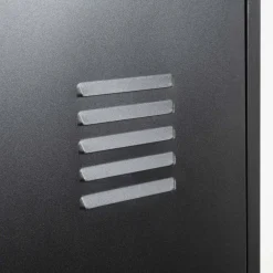 inny Szafa 1-drzwiowa grafitowo-czarna SOLANS