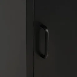 inny Szafa 1-drzwiowa grafitowo-czarna SOLANS