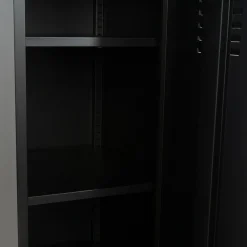 inny Szafa 1-drzwiowa grafitowo-czarna SOLANS