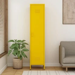 Szafy Uchylne|inny Szafa 1-drzwiowa SOLANS żółta