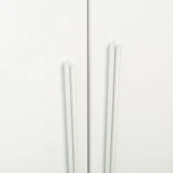 Szafy Uchylne|inny Szafa 5-drzwiowa z listwą okalającą PIANO biała wysoki połysk