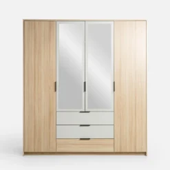 inny Szafa 4-drzwiowa z lustrem RYGA