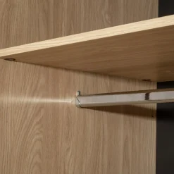 Szafy Z Lustrem|Szafy Uchylne|LENART Szafa 4-drzwiowa z lustrem SNUGLY