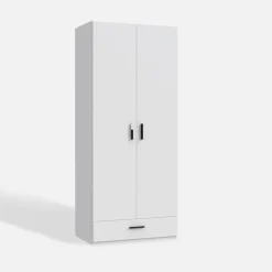 Szafy|Szafy Uchylne|FORTE Szafa 2-drzwiowa z szufladą TRAWEN