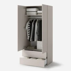 Dzieci LENART Szafa 2-drzwiowa z szufladami SIGMA