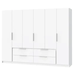 Szafy Uchylne| Szafa duża LUANO biały mat