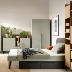 Szafy|Szafy Uchylne|inny Szafa dwudrzwiowa zielona SERGIO