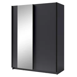 Szafa grafitowa z lustrem GOZO