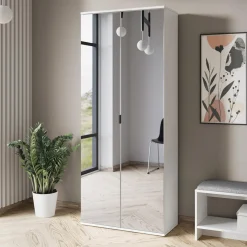 Szafy Z Lustrem|Szafy Uchylne|DiTrendi Szafa na buty z lustrem ALASKA