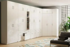 Szafy Narożne| Szafa narożna TALLIN 2D biały