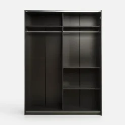 Dzieci inny Szafa przesuwna antracyt METROPOLITAN 150 cm