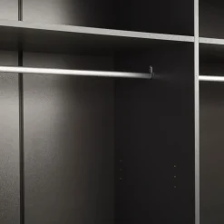 Dzieci inny Szafa przesuwna antracyt METROPOLITAN 150 cm