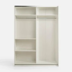 Dzieci inny Szafa przesuwna biała METROPOLITAN 150 cm