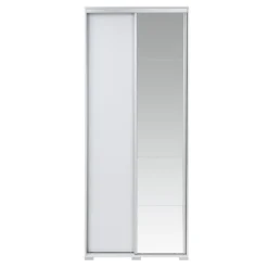 Szafa przesuwna biała ONTARIO 100 cm