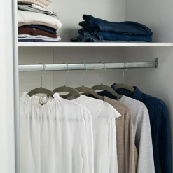 Szafy Przesuwne|inny Szafa przesuwna biała TEMPO 2D z półkami