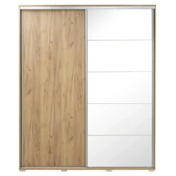 Szafa przesuwna dąb craft ONTARIO 200 cm