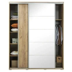 Szafa przesuwna dąb craft ONTARIO 200 cm