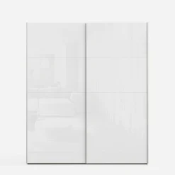 Szafy Przesuwne|FORTE Szafa przesuwna FITIO połysk 200 cm