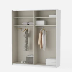 Szafy Przesuwne|FORTE Szafa przesuwna FITIO połysk 200 cm