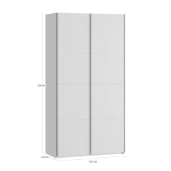 Szafy Przesuwne|FORTE Szafa przesuwna FITIO połysk 120 cm