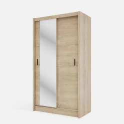 inny Szafa przesuwna INES z lustrem 120 cm dąb cremona