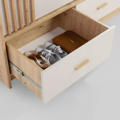 inny Szafa przesuwna z lustrem i szufladami NEVADA