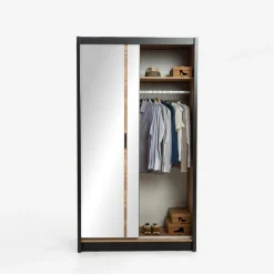 Szafy Z Lustrem|Szafy Przesuwne|inny Szafa przesuwna z lustrem MALI 120 cm