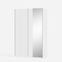 FORTE Szafa przesuwna z lustrem FITIO mat 150 cm