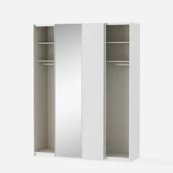 FORTE Szafa przesuwna z lustrem FITIO mat 180 cm