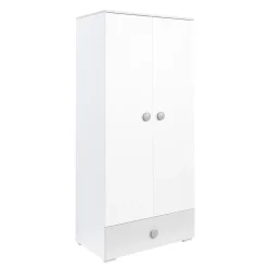 Dzieci Szafa TOP BABY szara