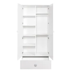 Dzieci Szafa TOP BABY szara