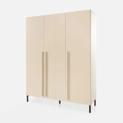 Szafy|Szafy Uchylne|inny Szafa trzydrzwiowa beżowa SERGIO