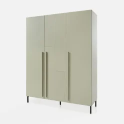 Dzieci inny Szafa trzydrzwiowa zielona SERGIO