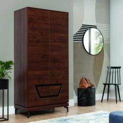 Furni Home Szafa z czarnym dekorem VERO