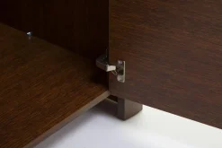 DiTrendi Szafa z drążkiem ciemny brąz 98 cm PARIS