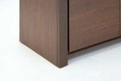 DiTrendi Szafa z drążkiem ciemny brąz 98 cm PARIS