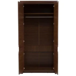 DiTrendi Szafa z drążkiem ciemny brąz 109 cm PARIS