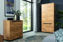 Szafy Uchylne|Furni Home Szafa z drążkiem PRISCO 84 cm