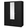 inny Szafa z lustrem czarna COLORI