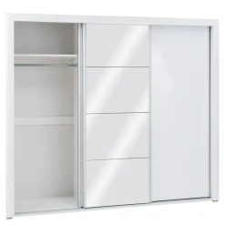 Furni Home Szafa z lustrem i oświetleniem IRMA 3D IM15