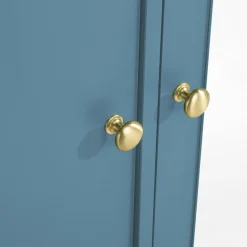 Szafy|Szafy Uchylne| Szafa z lustrem niebieska COLORI