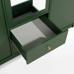 Szafy Uchylne|inny Szafa z lustrem zielona COLORI