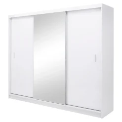 Exline Szafa z oświetleniem biała MARSYLIA