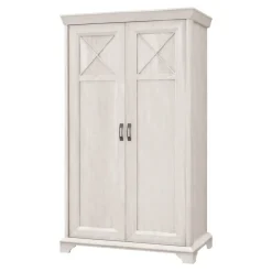 FORTE Szafa z półkami i drążkiem styl prowansalski KASHMIR