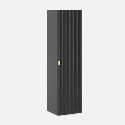 Szafki Łazienkowe|Szafki, Słupki I Półki Łazienkowe|inny Szafka łazienkowa słupek czarny mat BELT